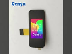 1.06 ιντσών TFT LCD οθόνη χωρητική αφής G + F 96 * 160 Dots ST7735 SPI 15pin FPC