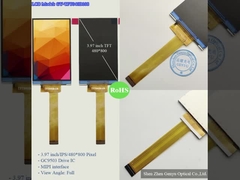 3.97 ιντσών TFT LCD Panel IPS 480x800 Ανάλυση WVGA MIPI 24pin FPC 0.5mm Στροφή