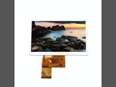 5 ιντσών TFT LCD οθόνη TN Μεταδοτική 800x480 Ανάλυση 40PIN Παράλληλη RGB 24 Bit