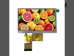 TN 4,3 ιντσών TFT LCD πάνελ 6 ωρών 480x272 Dots ST7282 40PIN RGB Interface