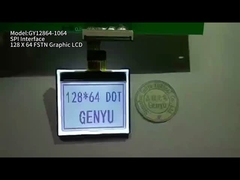 1.5 ιντσών οθόνη LCD 128 X 64 γραφική οθόνη LCD FSTN Transmissive ST7567 SPI Interface