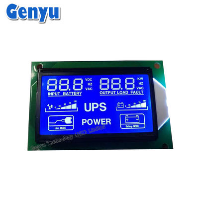Καλή τιμή. HT1621 7 τμήματα LCD οθόνη UPS LCD οθόνη HTN μπλε λευκό φως LED σε απευθείας σύνδεση