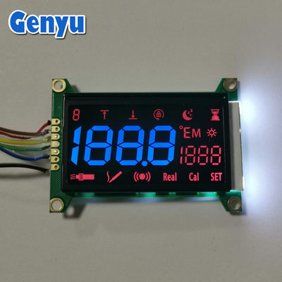 Καλή τιμή. Γαλάζια τμήματα VA LCD Μονούλη Μαύρη 5V LCD οθόνη Λευκό φως φόντου με PCB σε απευθείας σύνδεση