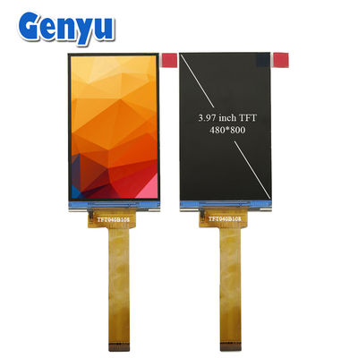 Καλή τιμή. 3.97 ιντσών TFT LCD Panel IPS 480x800 Ανάλυση WVGA MIPI 24pin FPC 0.5mm Στροφή σε απευθείας σύνδεση