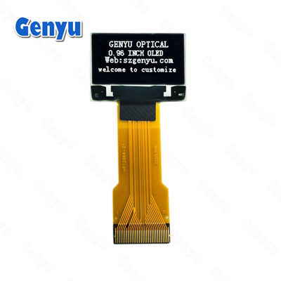Καλή τιμή. 0.96 ίντσες OLED Μονάδα λευκό 128 * 64 Pixels 30pin FPC Τύπος μακράς πρίζας σε απευθείας σύνδεση