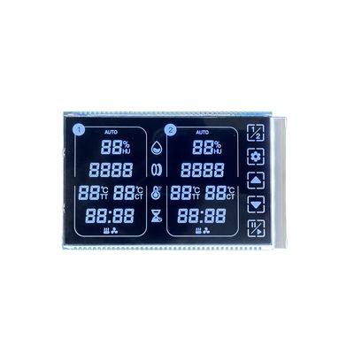 Καλή τιμή. Προσαρμοσμένο μέγεθος 3.3V VA Touch LCD οθόνη Τομέας οθόνης λευκά ψηφία 78PIN σε απευθείας σύνδεση