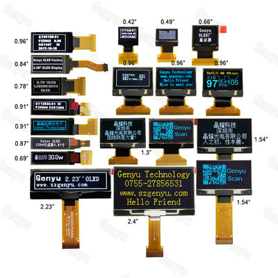 Καλή τιμή. 128X64 OLED Customized Fpc Spi i2c Micro Monochrome 0.91 0.96 Oled Display Small Lcd Screen Module Panel Mini 128X32 0.96 σε απευθείας σύνδεση