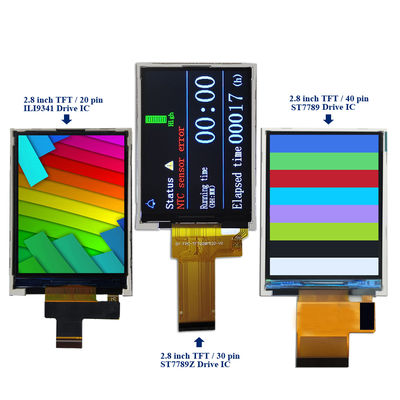 Καλή τιμή. 2.8 Inch TFT IPS LCD Display Device Meter Screen FPC Solder or Connector for FPC Connection σε απευθείας σύνδεση