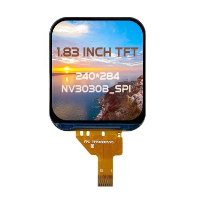 Καλή τιμή. NV3030B IC οδηγού 240*284 IPS 1.83 TFT LCD 15pin FPC 4-SPI Έγχρωμη οθόνη αφής LCD Module με αντοχή σε υψηλές θερμοκρασίες σε απευθείας σύνδεση