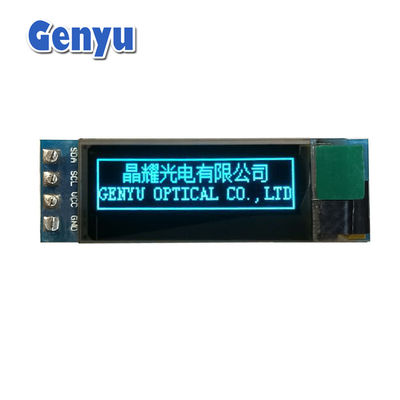 Καλή τιμή. Μπλε 0,91 ιντσών OLED Μονάδα 128x32 Ανάλυση SSD1306 IIC Διασύνδεση Προσαρμοσμένη σε απευθείας σύνδεση