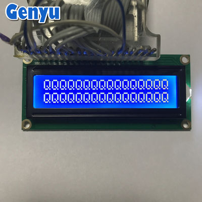 Καλή τιμή. 16x2 Μοντέλο οθόνης LCD χαρακτήρας 1602 STN Μπλε φόντο λευκό φόντο σε απευθείας σύνδεση