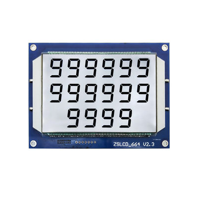 Καλή τιμή. 4.8V Ηλεκτρονική οθόνη LCD 664 Fule Dispenser TN Segment 130PIN Λευκό φως πίσω σε απευθείας σύνδεση