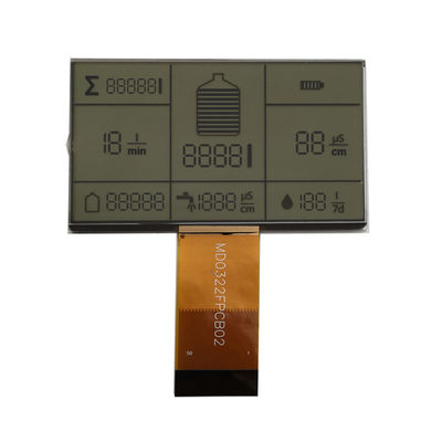 Καλή τιμή. 3.0V Custom LCD Panel Black Silk Screen Τμήμα TN Μεταδοτικό FPC Connect σε απευθείας σύνδεση