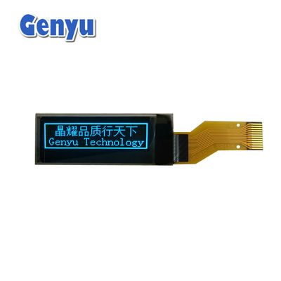0.91 ίντσες OLED οθόνη 128x32 Pixels Μπλε 12PIN SSD1306 με SPI διεπαφή