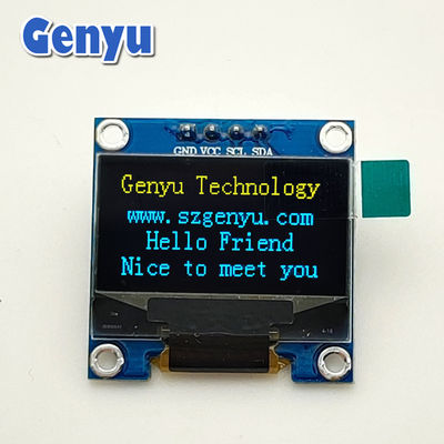 SSD1306 0,96' OLED Display Module Y&B 128x64 Dots 4PIN Διασύνδεση I2C