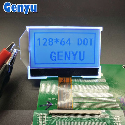 Καλή τιμή. 2.15 ιντσών οθόνη LCD 128x64 STN θετική COG + FPC 10PIN SPI διεπαφή σε απευθείας σύνδεση