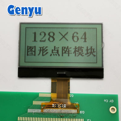 Καλή τιμή. 2.4 ίντσες οθόνη LCD FSTN 128x64 οθόνη LCD διαφλαστική 27PIN 8 bit παράλληλη σε απευθείας σύνδεση