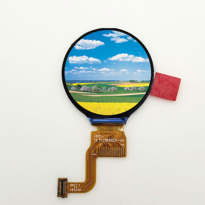 Καλή τιμή. 4SPI Interface 1.3 inch Tft Lcd 240X240Dots Ips Gc9A01 14Pin Zip Fpc Round Lcd Display For Smart Watches Round Display σε απευθείας σύνδεση